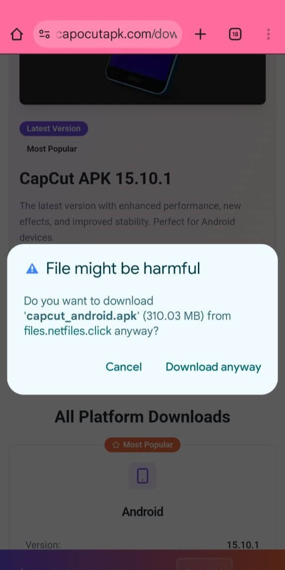 Step 1: Download APK